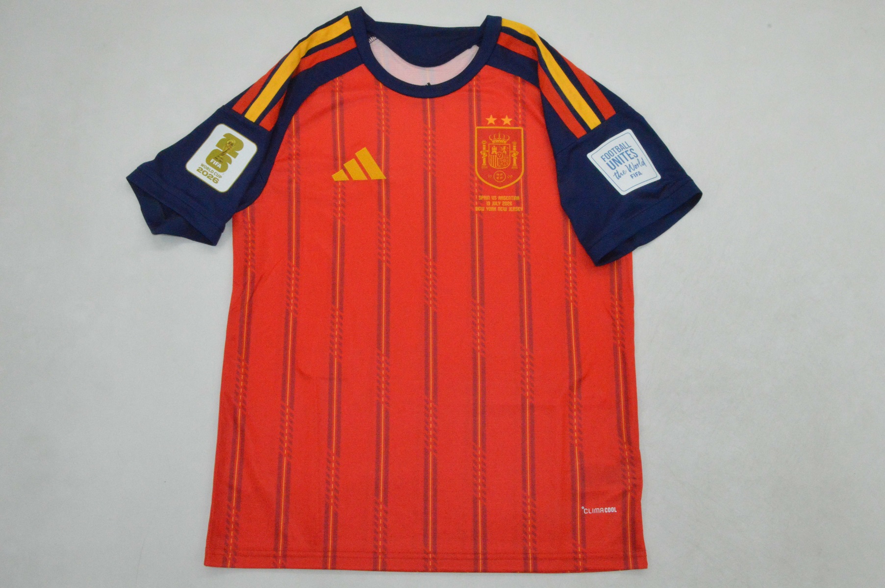 AAA Quality Spain 2026 World Cup Home 2 Stars Final Jersey